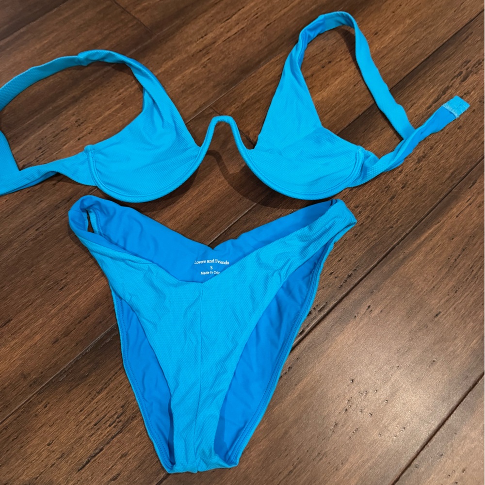 Blue Bikini Set